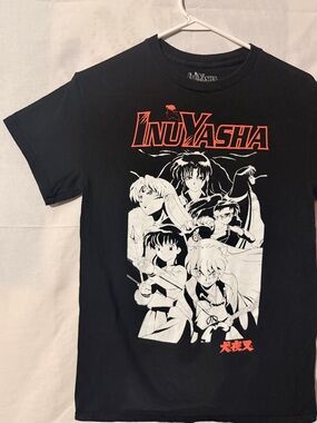 InuYasha Black Graphic Tee for Kids